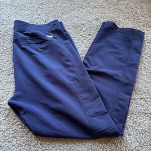 Men's Figs Axim Cargo Scrub Pants Navy Blue Size Extra Large